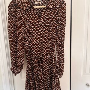 Doen Camden Dress in Sable Hyde Park Floral